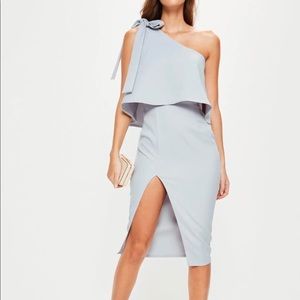 MISSGUIDED One Shoulder Dress